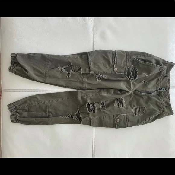 CARMAR army green pants - Picture 1 of 4